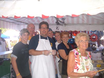 Scene from the West Virginia Italian Heritage Festival